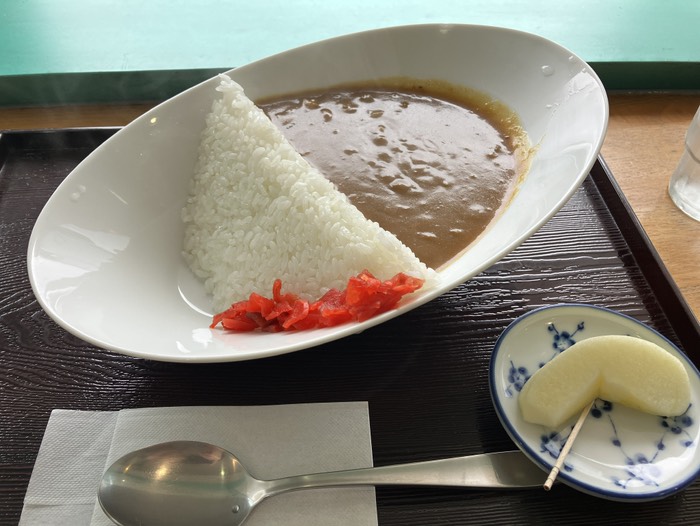 なんとダムカレーが食べられました🍛