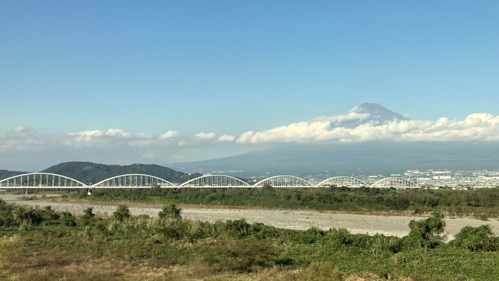 富士山見れました🗻