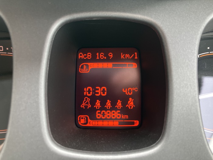 外気温4℃