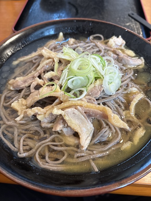 冷たい肉そば