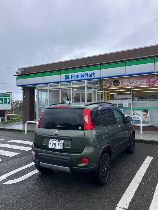 素泊まりだったので朝食を調達