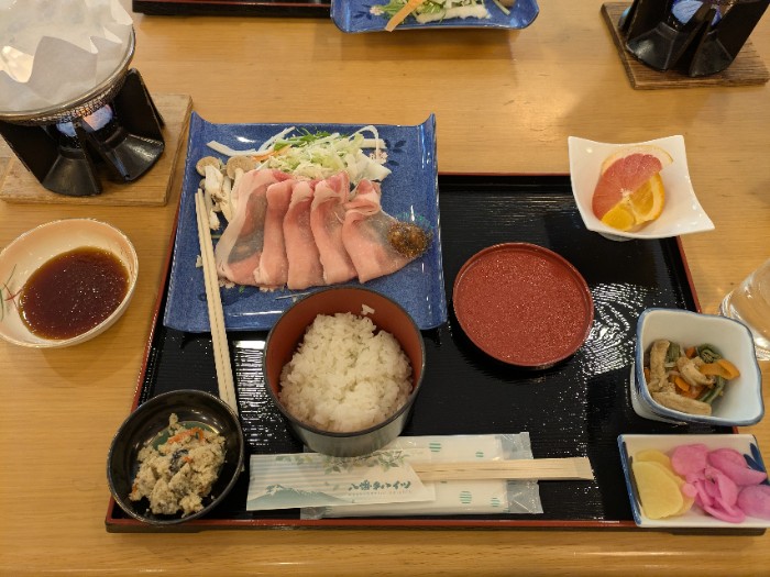 八幡平ハイツ 昼食