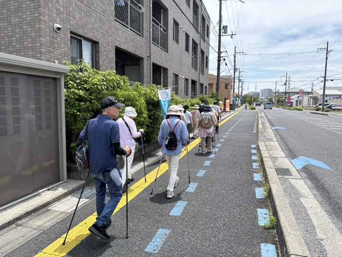 比較的歩きやすい