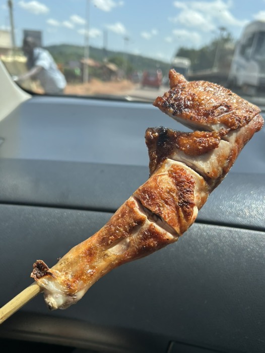 路上チキン