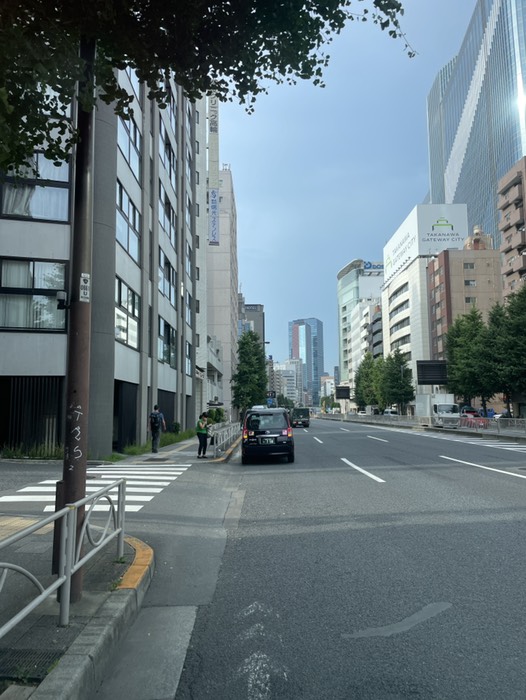 1️⃣高輪　ライオンズマンション前