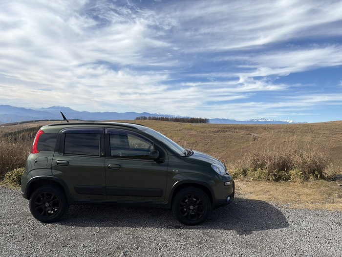 ビーナスラインから見える日本アルプス？