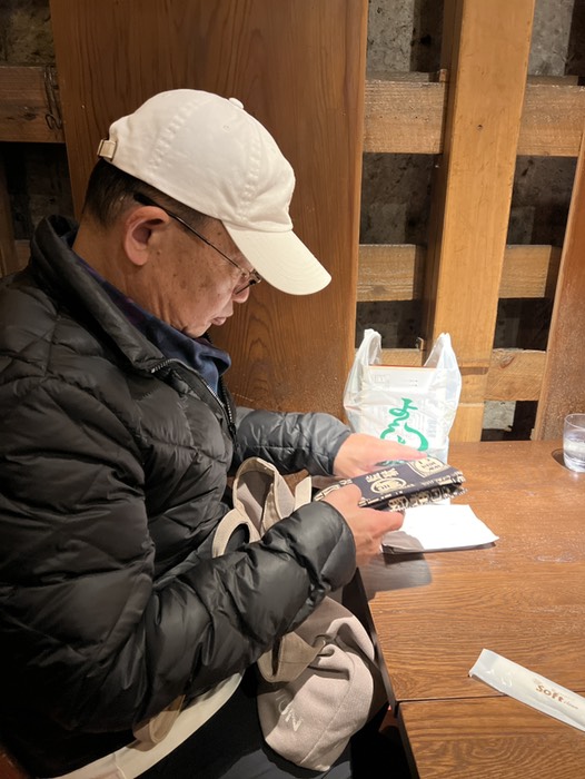 鉾石カフェにて