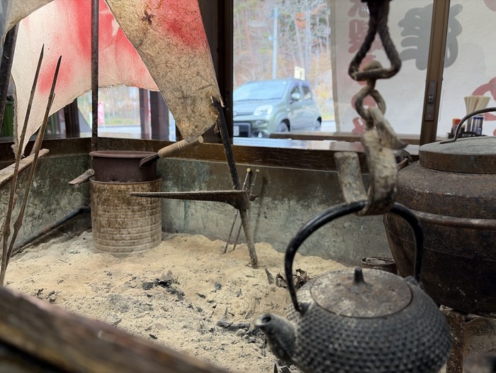 いろりがありました！