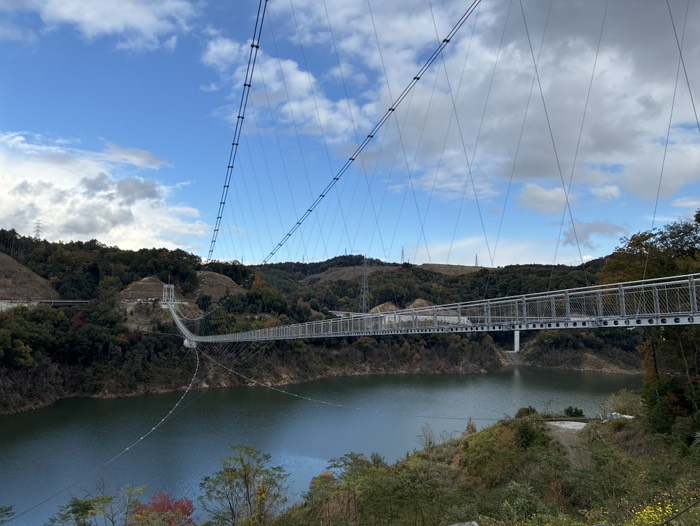 入場無料、橋横断1100円