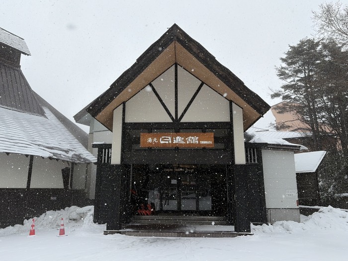 日進館さん到着