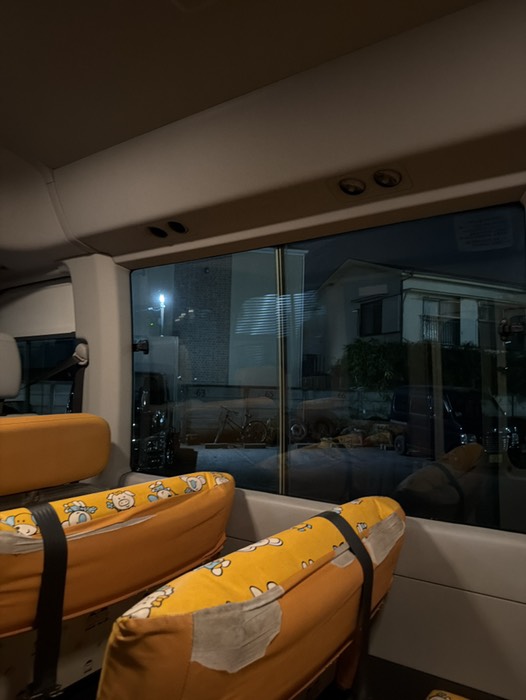 八幡山グラウンド到着（2）終了