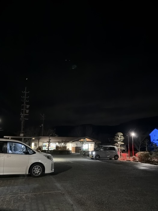 今日の車中泊場所