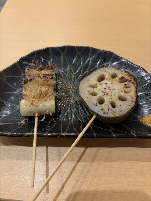 白ネギとレンコン