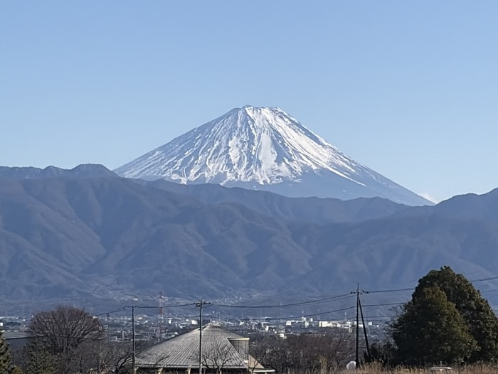 このSAから富士山見えたんだね😳
