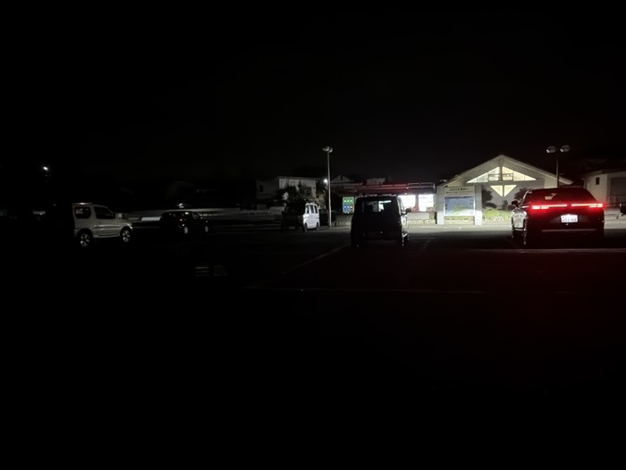 今日の宿泊場所