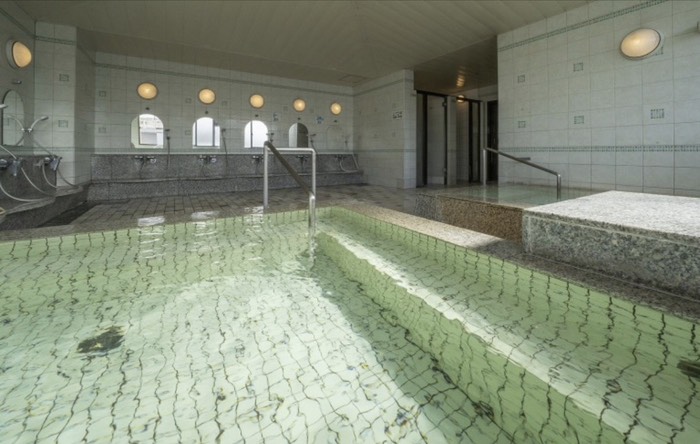 朝風呂いただきました