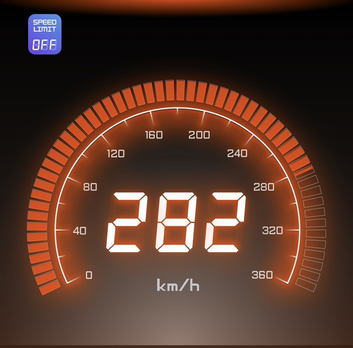 なかなかの速度