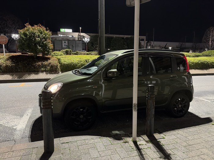 缶コーヒー買ってからスタート