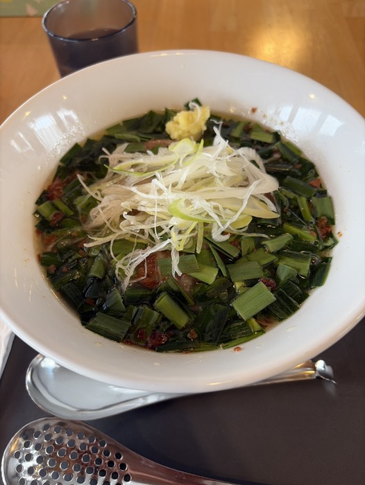 牛すじニラあんかけラーメン やっと食べられる！！