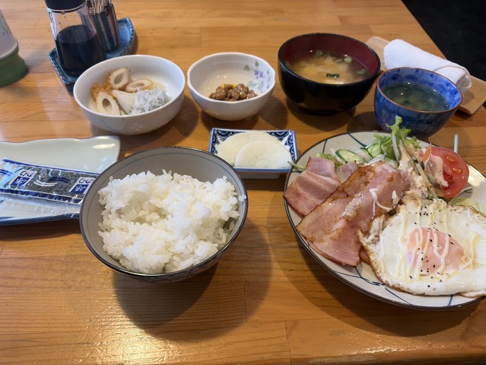 朝飯