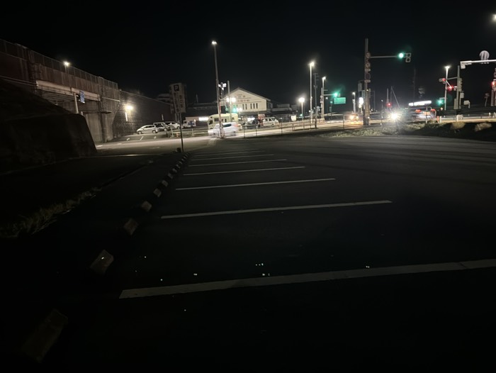 今日の車中泊場所