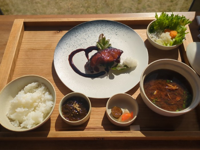 黒むつの照り焼き定食