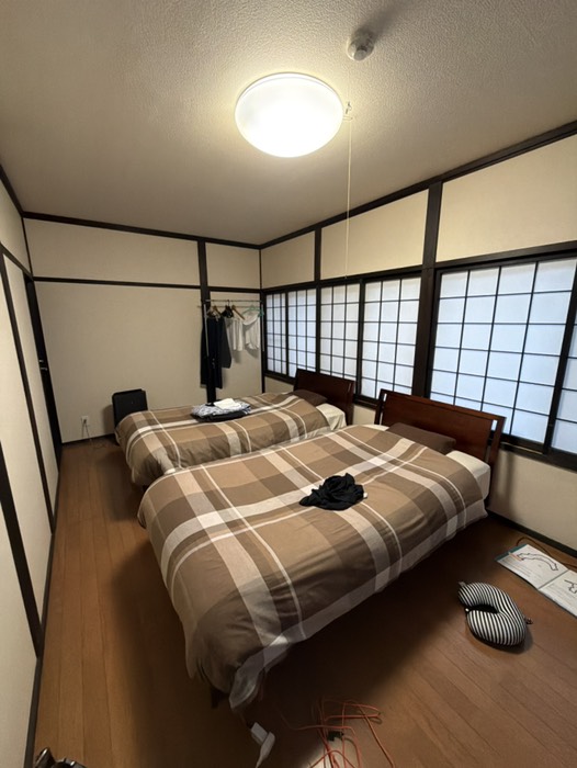 今日の宿の部屋