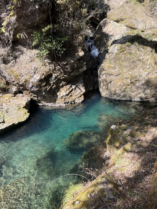 この青は一番濃いかも