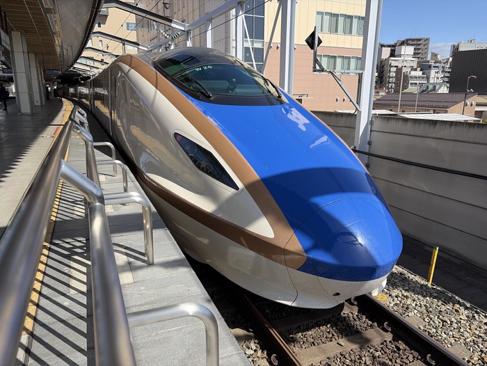 長野駅始発のあさまで帰ります