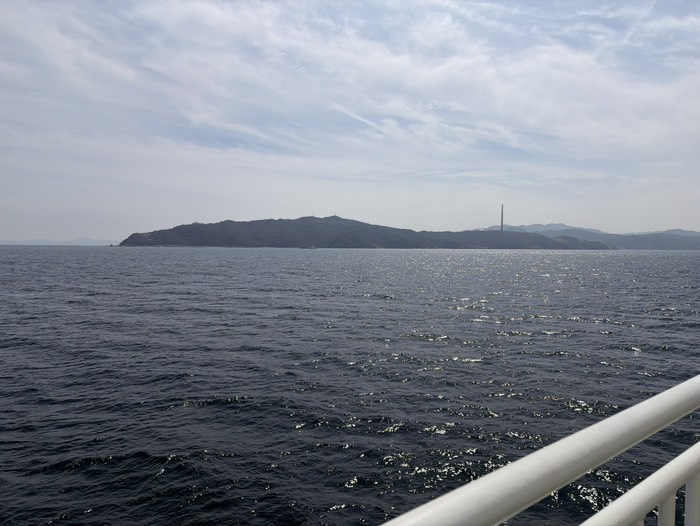 九州が見えたーー