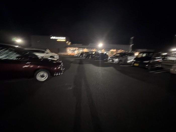 今日の車中泊場所