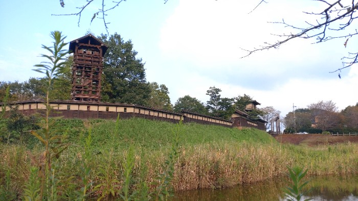 坂井城物見櫓と二重櫓